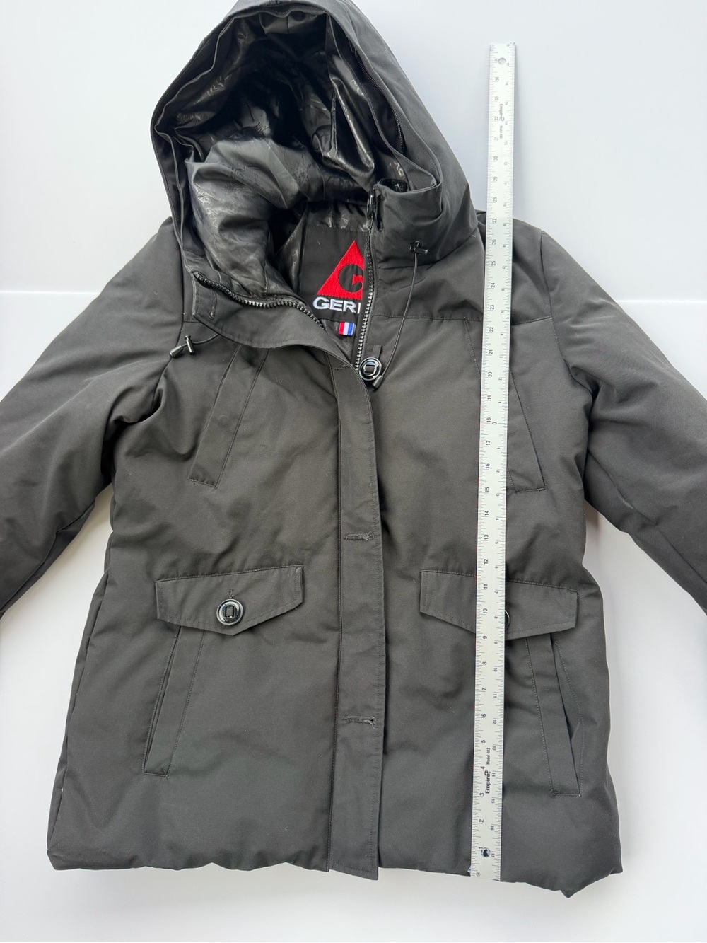 Gerry Weber Dark Gray Hooded Ski Puffer Jacket